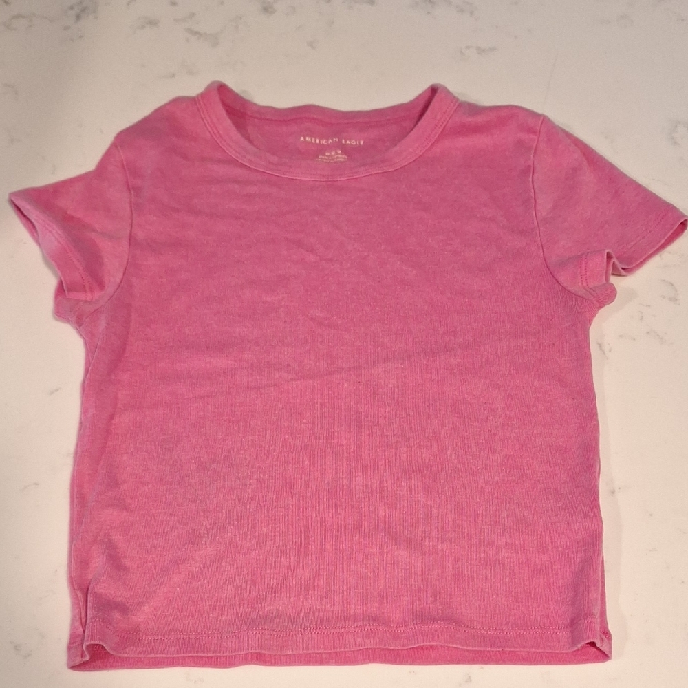 American Eagle Outfitters Pink T-Shirt